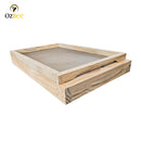 8F FRAME STAINLESS STEEL MESH BEE HIVE BOTTOM BASE BEEHIVE NZ PINE