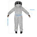 OZBEE Beekeeping Suit 2 Layer Mesh Round Head Style Ultra Cool & Light Weight