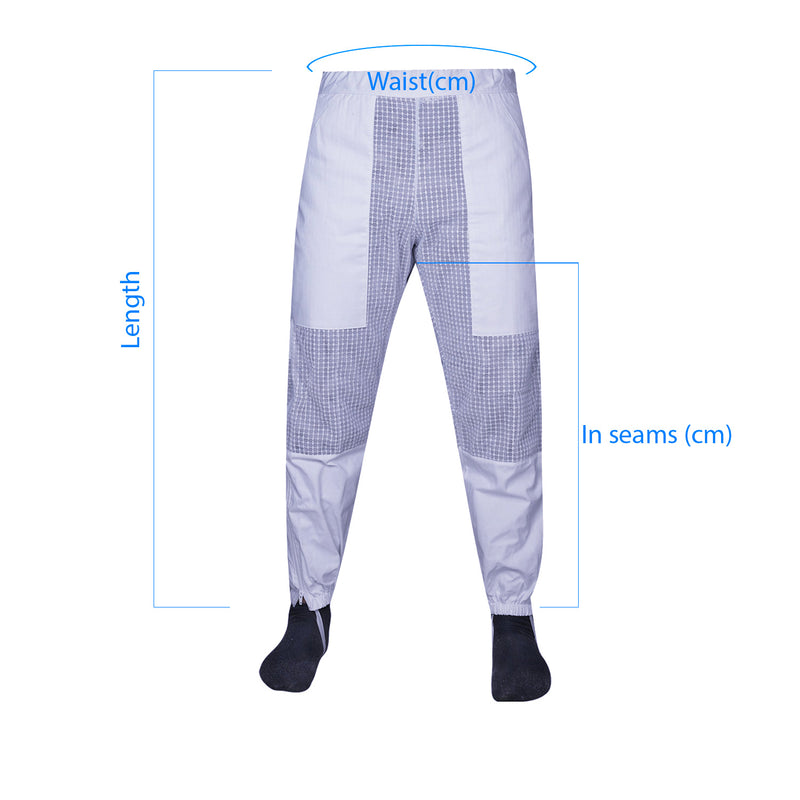 Beekeeping Bee Trouser 3 Layer Ultra-Cool Mesh Ventilated