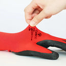 Work Gloves Latex Coated General Purpose Hand Protection Garden Mechanic 6 Pairs