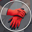 Work Gloves Latex Coated General Purpose Hand Protection Garden Mechanic 6 Pairs