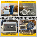 4 Frame Electric Honey Extractor Stainless Steel with Bottom Honey Gate - Ozee beekeeping Supplies