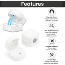 6 Pack Magnetic Cable Clips, Cord Organizer, Adhesive Desk Cable Management, Cab - Ozee beekeeping Supplies