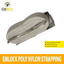 Beehive Poly Nylon Strapping 3M with Galvanised Emlock Buckle - Ozee beekeeping Supplies