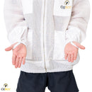 Beekeeping Bee Jacket 3 Layer Mesh Hood Beekeeping Jacket for Beekeeper - Ozee beekeeping Supplies