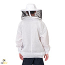 Beekeeping Bee Jacket 3 Layer Mesh Round Head Jacket Protective Equipment - Ozee beekeeping Supplies
