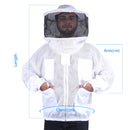 Beekeeping Bee Jacket 3 Layer Mesh Round Head Jacket Protective Equipment - Ozee beekeeping Supplies