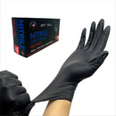 Black Nitrile Disposable Gloves – Powder Free, Latex Free, Heavy Duty Industrial & Food Safe Gloves 1000 PCs -
