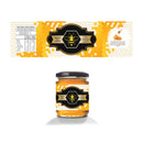 Honey Labels Long with Nutritional Facts Small 20 x 4.5 cm - Ozee beekeeping Supplies