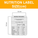 Honey Nutrition Information Labels – 500 Stickers per Roll - Ozee beekeeping Supplies