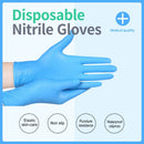 Nitrile Disposable Gloves – Blue | Powder - Free Medical Grade 200 Pcs - Ozee beekeeping Supplies