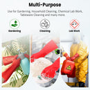 PVC Work Safety Glove Red 45cm Oil Chemical Resistant Dipped Durable Sanded - Ozee beekeeping Supplies