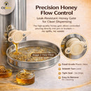 Stainless Steel Double - layer Bee Honey Sieve Filtration, Strainer Honey Harvesting Tool 14cm Large - Ozee beekeeping Supplies
