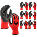 Work Gloves Latex Coated General Purpose Hand Protection Garden Mechanic 120 Pairs - Ozee beekeeping Supplies