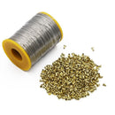 500g Stainless Steel Frame Wire + 100gm Copper Frame Eyelets For Beehive Frames Beekeeping Tools - Ozee beekeeping Supplies