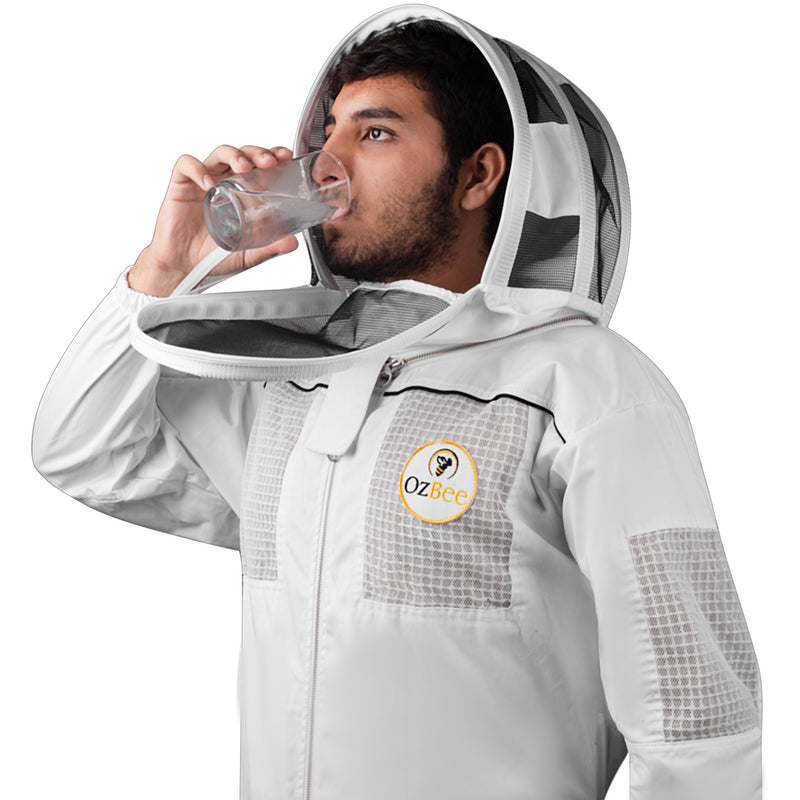 OZBEE Beekeeping Suit Semi Ventilated Cotton