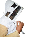 Beekeeping Bee Cotton Half Body Open Hoodie Style Veil Protective Gear - Ozee beekeeping Supplies