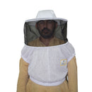 Beekeeping Bee Half Body Round Head Veil 3 Layer Mesh Ventilated Protective Gear - Ozee beekeeping Supplies