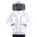 Beekeeping Bee Jacket 3 Layer Mesh Round Head Jacket & Trouser Protective Equipment - Ozee beekeeping Supplies