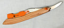 Orange Dragon with Wooden Handle Razor - Ozee beekeeping Supplies