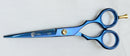 Ovial Alexander - Blue Plasma Quoted Stainless Steel Professional Scissor 6.5" - Ozee beekeeping Supplies