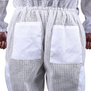 OZBEE Beekeeping Suit 3 Layer Mesh Ultra Cool Ventilated Hoodie Veil Beekeeping Protective Gear - Ozee beekeeping Supplies