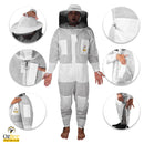 OZBee Beekeeping Suit Premium 3 Layer Mesh Ultra Cool Ventilated Round Head Beekeeping Protective Gear - Ozee beekeeping Supplies