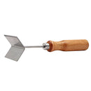 Queen Bee Stainless Steel Queen Excluder Cleaner with Wooden Handle - Ozee beekeeping Supplies