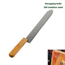 Stainless Steel Z - shaped Uncapping Knife for Honey Extraction & Cutting, Double - sided Sharp Beekeeping Tools - Ozee beekeeping Supplies
