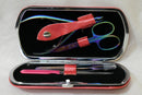 Titanium Plated Multi Color - Ladies Personal Travelling Pedicure/Manicure Kit - Ozee beekeeping Supplies
