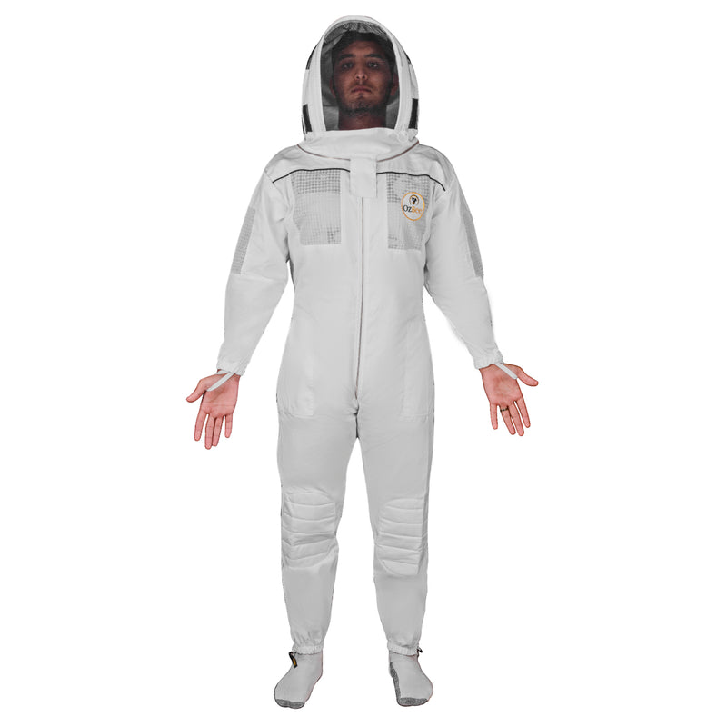 OZBEE Beekeeping Suit Semi Ventilated Cotton